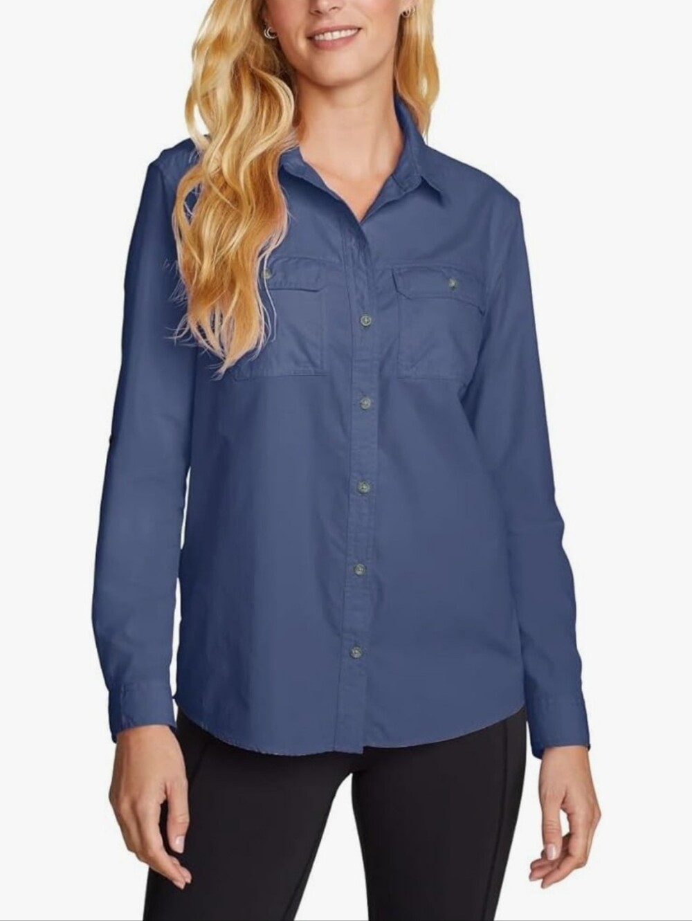 NWT Eddie Bauer Mountain Ripstop Long Sleeve Top. Size S